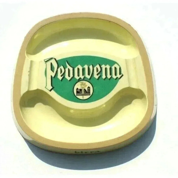 Rare Vintage Pedavena Birra Beer Ashtray Mebel Italy - Picture 1 of 2